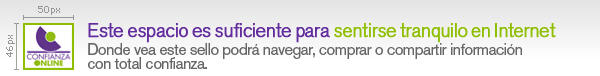 Este espacio es suficiente para sentirse tranquilo en internet Este espacio es suficiente para sentirse tranquilo en internet